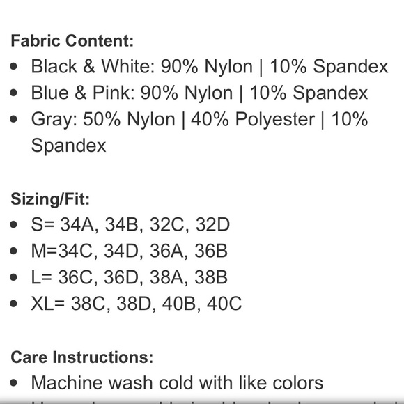 Puma Ladies Sports Bra, 3 pack (Black pack) - Picture 10 of 10